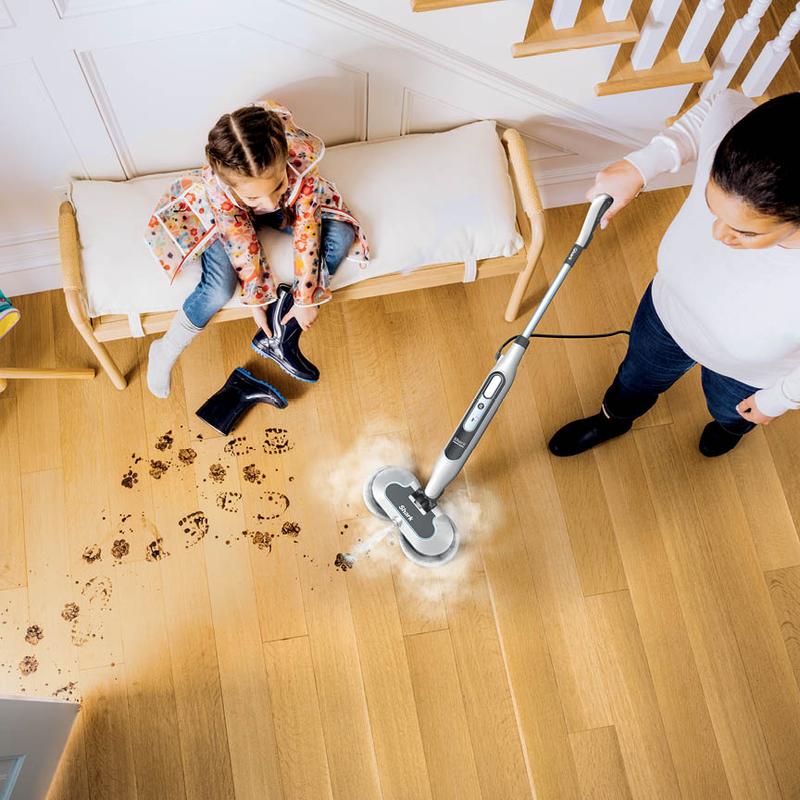 Stoomschrob- en desinfectiemop